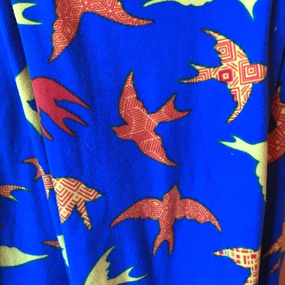 TC LuLaRoe leggings - birds - Picture 2 of 3